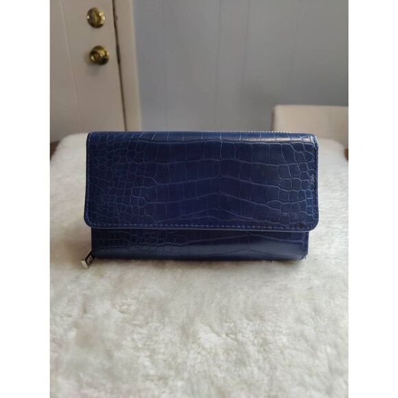 Alligator Faux Leather large wallet - Picture 1 of 7